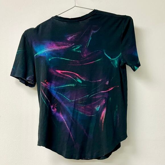 Balmain Army You Are Outnumbered Distressed Graphic Tee Black Multi Women 34 / 2 - Picture 6 of 6